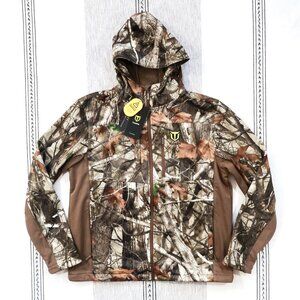 NWT Tidewe Silent Water Resistant Camo Hunting Jacket | Large